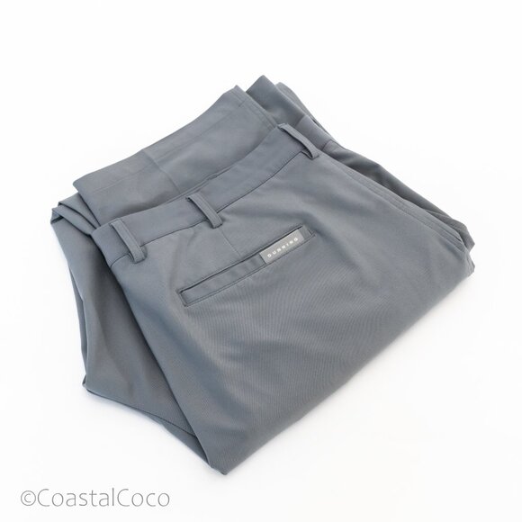 Dunning Golf Pants Mens 40X32 Everbest Grey Performance Stretch Casual Athletic - Picture 6 of 9